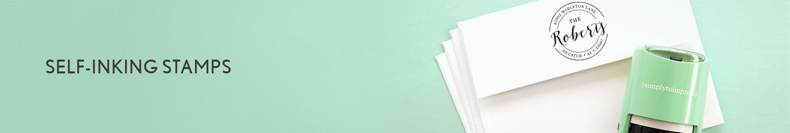 Custom Self-Inking Stamps