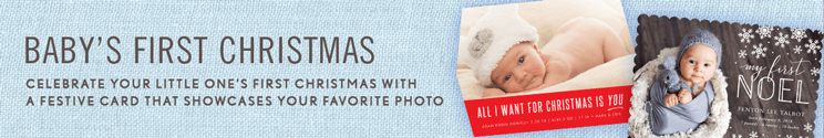Baby Christmas Cards