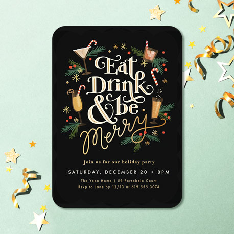 Holiday Party Invitations